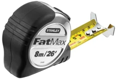 Stanley STA533891 FatMax Pro Pocket Tape Measure, 8m / 26ft